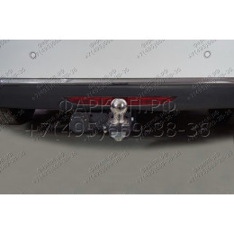 TCU00345 ТСС Фаркоп оцинкованный на GAC GN8 2020-2023. Требуется подрезка бампера. Тип шара: E (шаровый узел под американский квадрат). Нагрузки: 1250/75 кг