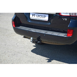 TLC-07-991122.00 PT GROUP Фаркоп на Toyota Land Cruiser 200, в т.ч. TRD 2007-2021, Lexus LX 2007-2022 без подрезки бампера. Тип шара: E (легкосъемный шар под квадрат). Нагрузки: 3500/140