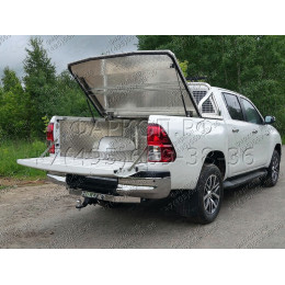 TCU00023 ТСС Фаркоп на Toyota Hilux 2015-, в т.ч. Exclusive 2018-, в т.ч. Black Onyx 2020- без подрезки бампера. Тип шара: E (шаровый узел под американский квадрат). Нагрузк
