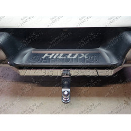 TCU00023 ТСС Фаркоп на Toyota Hilux 2015-, в т.ч. Exclusive 2018-, в т.ч. Black Onyx 2020- без подрезки бампера. Тип шара: E (шаровый узел под американский квадрат). Нагрузк