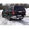 TCU00023 ТСС Фаркоп на Toyota Hilux 2015-, в т.ч. Exclusive 2018-, в т.ч. Black Onyx 2020- без подрезки бампера. Тип шара: E (шаровый узел под американский квадрат). Нагрузки: 2500/100 кг