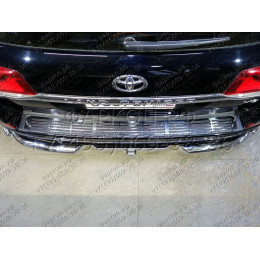 TCU00045N ТСС Фаркоп на Toyota Land Cruiser 200 Executive/Executive Lounge 2016-2021 с накладкой с надписью Executive без подрезки бампера. Тип шара: E (шаровый узел под американ