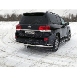 TCU00045N ТСС Фаркоп на Toyota Land Cruiser 200 Executive/Executive Lounge 2016-2021 с накладкой с надписью Executive без подрезки бампера. Тип шара: E (шаровый узел под американ
