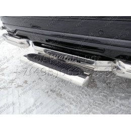 TCU00045N ТСС Фаркоп на Toyota Land Cruiser 200 Executive/Executive Lounge 2016-2021 с накладкой с надписью Executive без подрезки бампера. Тип шара: E (шаровый узел под американ