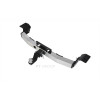 TPR-09-991124.00 PT GROUP Фаркоп с нержавеющей накладкой на Toyota Land Cruiser Prado J120 2003-2009, J150 2009-2023, Lexus GX 470 2003-2009, GX 460 2009-2023 без подрезки бампера. Тип шара: E (легкосъемный шар под квадрат). Нагрузки: 3500/130 кг, масса ф