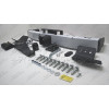 TPR-09-991124.00 PT GROUP Фаркоп с нержавеющей накладкой на Toyota Land Cruiser Prado J120 2003-2009, J150 2009-2023, Lexus GX 470 2003-2009, GX 460 2009-2023 без подрезки бампера. Тип шара: E (легкосъемный шар под квадрат). Нагрузки: 3500/130 кг, масса ф