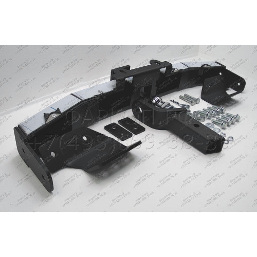 TPR-09-991124.00 PT GROUP Фаркоп с нержавеющей накладкой на Toyota Land Cruiser Prado J120 2003-2009, J150 2009-2023, Lexus GX 470 2003-2009, GX 460 2009-2023 без подрезки бампера. Тип шара: E (легкосъемный шар под квадрат). Нагрузки: 3500/130 кг, масса ф