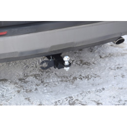 TRV-19-991122.00 PT GROUP Фаркоп на Toyota RAV4 2019-2025, Suzuki Across 2020-2025 без подрезки бампера. Тип шара: E (легкосъемный шар под квадрат). Нагрузки: 2100/60 кг, масса фа