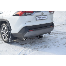 TRV-19-991122.00 PT GROUP Фаркоп на Toyota RAV4 2019-2025, Suzuki Across 2020-2025 без подрезки бампера. Тип шара: E (легкосъемный шар под квадрат). Нагрузки: 2100/60 кг, масса фа