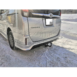 H.T78.A HALTY Фаркоп на Toyota Voxy 2WD/4WD 2014-2022, Toyota Noah 2WD/4WD 2014-2022, Toyota Esquire 2WD/4WD 2014-2022 без подрезки бампера. Тип шара: A. Нагрузки: 1200/50 кг, масса фаркопа 20,8 кг