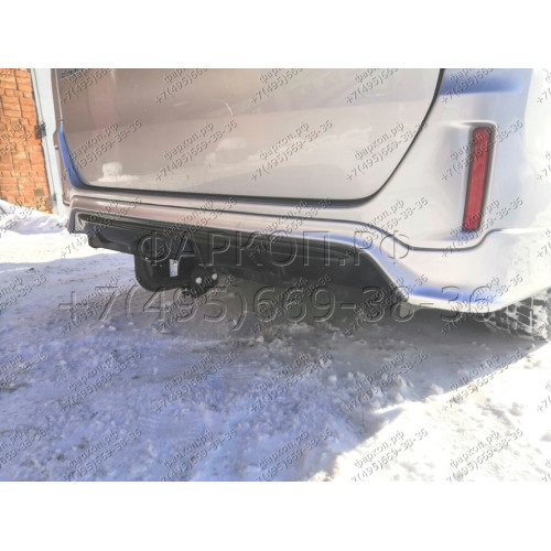 H.T78.A HALTY Фаркоп на Toyota Voxy 2WD/4WD 2014-2022, Toyota Noah 2WD/4WD 2014-2022, Toyota Esquire 2WD/4WD 2014-2022 без подрезки бампера. Тип шара: A. Нагрузки: 1200/50 кг, масса фаркопа 20,8 кг