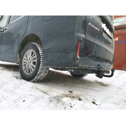 H.T78.A HALTY Фаркоп на Toyota Voxy 2WD/4WD 2014-2022, Toyota Noah 2WD/4WD 2014-2022, Toyota Esquire 2WD/4WD 2014-2022 без подрезки бампера. Тип шара: A. Нагрузки: 1200/50 кг, масса фаркопа 20,8 кг
