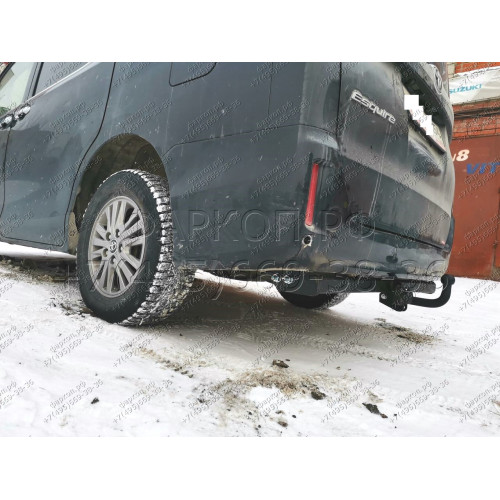 H.T78.A HALTY Фаркоп на Toyota Voxy 2WD/4WD 2014-2022, Toyota Noah 2WD/4WD 2014-2022, Toyota Esquire 2WD/4WD 2014-2022 без подрезки бампера. Тип шара: A. Нагрузки: 1200/50 кг, масса фаркопа 20,8 кг