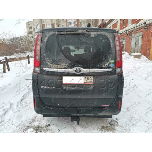H.T78.A HALTY Фаркоп на Toyota Voxy 2WD/4WD 2014-2022, Toyota Noah 2WD/4WD 2014-2022, Toyota Esquire 2WD/4WD 2014-2022 без подрезки бампера. Тип шара: A. Нагрузки: 1200/50 кг, масса фаркопа 20,8 кг