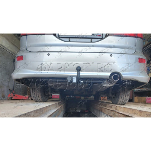 H.T46.A HALTY Фаркоп на Toyota Estima 2000-2006 (в т.ч. комплектация Aeras), Toyota Alphard 2002-2008, Toyota Previa 2000-2006. Возможно потребуется подрезка бампера. Тип шара: A. Нагрузки: 750/75 кг, масса фаркопа 21,8 кг