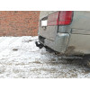 H.T54.A HALTY Фаркоп на Toyota Hiace H100 правый руль 1989-2004 (только авто со штатными местами) без подрезки бампера. Тип шара: A. Нагрузки: 750/75 кг, масса фаркопа 13,7 кг