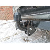 H.T54.A HALTY Фаркоп на Toyota Hiace H100 правый руль 1989-2004 (только авто со штатными местами) без подрезки бампера. Тип шара: A. Нагрузки: 750/75 кг, масса фаркопа 13,7 кг