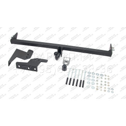 H.T78.A HALTY Фаркоп на Toyota Voxy 2WD/4WD 2014-2022, Toyota Noah 2WD/4WD 2014-2022, Toyota Esquire 2WD/4WD 2014-2022 без подрезки бампера. Тип шара: A. Нагрузки: 1200/50 кг, масса фаркопа 20,8 кг