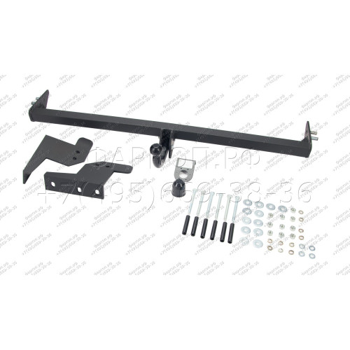 H.T78.A HALTY Фаркоп на Toyota Voxy 2WD/4WD 2014-2022, Toyota Noah 2WD/4WD 2014-2022, Toyota Esquire 2WD/4WD 2014-2022 без подрезки бампера. Тип шара: A. Нагрузки: 1200/50 кг, масса фаркопа 20,8 кг