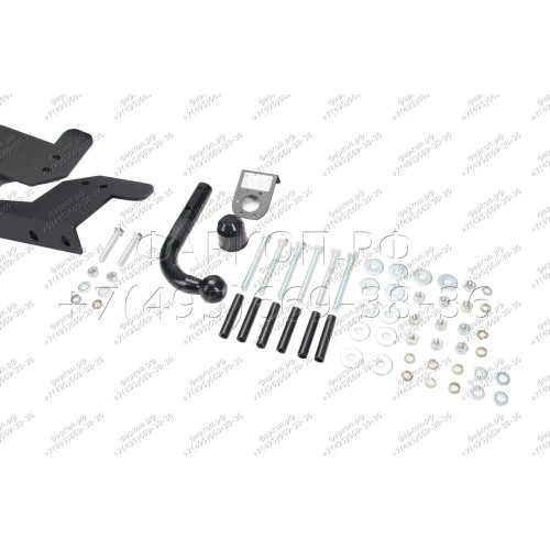 H.T78.A HALTY Фаркоп на Toyota Voxy 2WD/4WD 2014-2022, Toyota Noah 2WD/4WD 2014-2022, Toyota Esquire 2WD/4WD 2014-2022 без подрезки бампера. Тип шара: A. Нагрузки: 1200/50 кг, масса фаркопа 20,8 кг