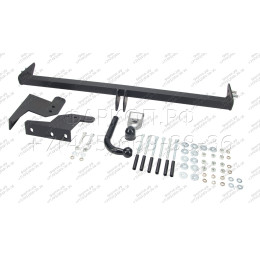 H.T78.A HALTY Фаркоп на Toyota Voxy 2WD/4WD 2014-2022, Toyota Noah 2WD/4WD 2014-2022, Toyota Esquire 2WD/4WD 2014-2022 без подрезки бампера. Тип шара: A. Нагрузки: 1200/50 кг, масса фаркопа 20,8 кг