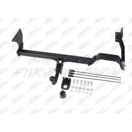 H.T46.A HALTY Фаркоп на Toyota Estima 2000-2006 (в т.ч. комплектация Aeras), Toyota Alphard 2002-2008, Toyota Previa 2000-2006. Возможно потребуется подрезка бампера. Тип шара: A. Нагру