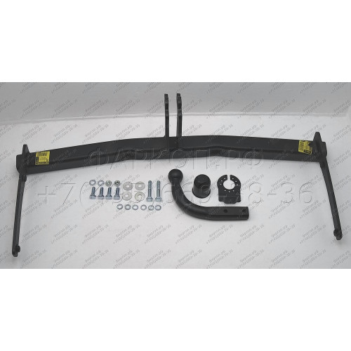 V-096 STEINHOF Фаркоп на Volkswagen Passat CC 2008-2012. Требуется подрезка бампера. Тип шара: A. Нагрузки: 2200/90 кг, масса фаркопа 17,7 кг (без электрики в комплекте)