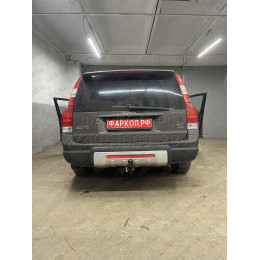 V-288 STEINHOF Фаркоп на Volvo XC70 2000-2007. Требуется подрезка бампера. Тип шара: A. Нагрузки: 2000/80 кг, масса фаркопа 20,6 кг (без электрики в комплекте)
