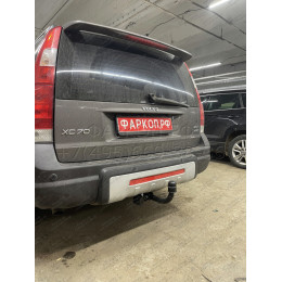V-288 STEINHOF Фаркоп на Volvo XC70 2000-2007. Требуется подрезка бампера. Тип шара: A. Нагрузки: 2000/80 кг, масса фаркопа 20,6 кг (без электрики в комплекте)