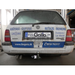 V010C GALIA Полностью оцинкованный фаркоп на Volkswagen Golf III универсал 1993-1999. Тип шара: C (горизонтальный съемный). Подрезка бампера. Нагрузки: 1500/75 кг, 