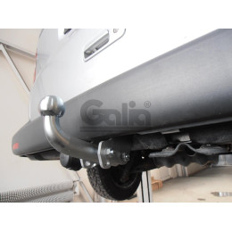 V064A GALIA Полностью оцинкованный фаркоп на Volkswagen Transporter / Caravelle / Multivan T5 2003-2015, T6 2015-2024, включая 4WD, включая модели с парктрониками. Тип шара: A. Без 
