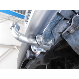 V064A GALIA Полностью оцинкованный фаркоп на Volkswagen Transporter / Caravelle / Multivan T5 2003-2015, T6 2015-2024, включая 4WD, включая модели с парктрониками. Тип шара: A. Без 