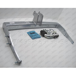 V064A GALIA Полностью оцинкованный фаркоп на Volkswagen Transporter / Caravelle / Multivan T5 2003-2015, T6 2015-2024, включая 4WD, включая модели с парктрониками. Тип шара: A. Без 