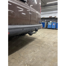 V064A GALIA Полностью оцинкованный фаркоп на Volkswagen Transporter / Caravelle / Multivan T5 2003-2015, T6 2015-2024, включая 4WD, включая модели с парктрониками. Тип шара: A. Без 