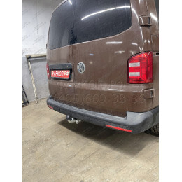 V064A GALIA Полностью оцинкованный фаркоп на Volkswagen Transporter / Caravelle / Multivan T5 2003-2015, T6 2015-2024, включая 4WD, включая модели с парктрониками. Тип шара: A. Без 