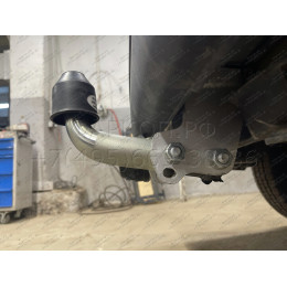V064A GALIA Полностью оцинкованный фаркоп на Volkswagen Transporter / Caravelle / Multivan T5 2003-2015, T6 2015-2024, включая 4WD, включая модели с парктрониками. Тип шара: A. Без 