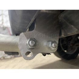 V064A GALIA Полностью оцинкованный фаркоп на Volkswagen Transporter / Caravelle / Multivan T5 2003-2015, T6 2015-2024, включая 4WD, включая модели с парктрониками. Тип шара: A. Без 