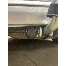 V064A GALIA Полностью оцинкованный фаркоп на Volkswagen Transporter / Caravelle / Multivan T5 2003-2015, T6 2015-2024, включая 4WD, включая модели с парктрониками. Тип шара: A. Без 