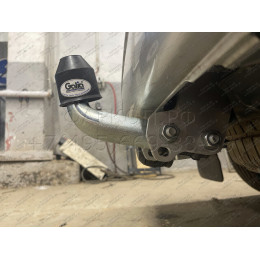V064A GALIA Полностью оцинкованный фаркоп на Volkswagen Transporter / Caravelle / Multivan T5 2003-2015, T6 2015-2024, включая 4WD, включая модели с парктрониками. Тип шара: A. Без 