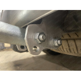 V064A GALIA Полностью оцинкованный фаркоп на Volkswagen Transporter / Caravelle / Multivan T5 2003-2015, T6 2015-2024, включая 4WD, включая модели с парктрониками. Тип шара: A. Без 