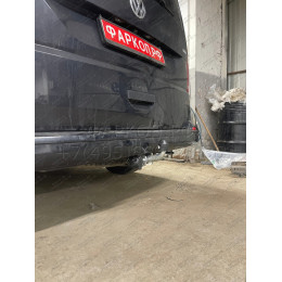 V064A GALIA Полностью оцинкованный фаркоп на Volkswagen Transporter / Caravelle / Multivan T5 2003-2015, T6 2015-2024, включая 4WD, включая модели с парктрониками. Тип шара: A. Без 