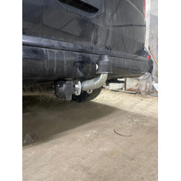 V064A GALIA Полностью оцинкованный фаркоп на Volkswagen Transporter / Caravelle / Multivan T5 2003-2015, T6 2015-2024, включая 4WD, включая модели с парктрониками. Тип шара: A. Без 