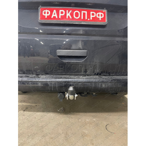V064A GALIA Полностью оцинкованный фаркоп на Volkswagen Transporter / Caravelle / Multivan T5 2003-2015, T6 2015-2024, включая 4WD, включая модели с парктрониками. Тип шара: A. Без выреза бампера. Нагрузки: 2800/120 кг, масса фаркопа 14,62 кг