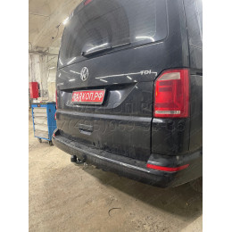 V064A GALIA Полностью оцинкованный фаркоп на Volkswagen Transporter / Caravelle / Multivan T5 2003-2015, T6 2015-2024, включая 4WD, включая модели с парктрониками. Тип шара: A. Без 