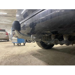 V064A GALIA Полностью оцинкованный фаркоп на Volkswagen Transporter / Caravelle / Multivan T5 2003-2015, T6 2015-2024, включая 4WD, включая модели с парктрониками. Тип шара: A. Без 