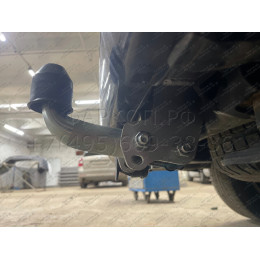 V064A GALIA Полностью оцинкованный фаркоп на Volkswagen Transporter / Caravelle / Multivan T5 2003-2015, T6 2015-2024, включая 4WD, включая модели с парктрониками. Тип шара: A. Без 