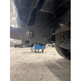 V064A GALIA Полностью оцинкованный фаркоп на Volkswagen Transporter / Caravelle / Multivan T5 2003-2015, T6 2015-2024, включая 4WD, включая модели с парктрониками. Тип шара: A. Без 