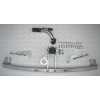 V067C GALIA Полностью оцинкованный фаркоп на Volkswagen Caddy 2004-2020, включая Maxi, включая 4WD. Подрозетник убирается за бампер. Тип шара: C (горизонтальный съемный). Установка без выреза бампера. Нагрузки: 1650/80 кг, масса фаркопа 16,37 кг