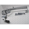 V067C GALIA Полностью оцинкованный фаркоп на Volkswagen Caddy 2004-2020, включая Maxi, включая 4WD. Подрозетник убирается за бампер. Тип шара: C (горизонтальный съемный). Установка без выреза бампера. Нагрузки: 1650/80 кг, масса фаркопа 16,37 кг
