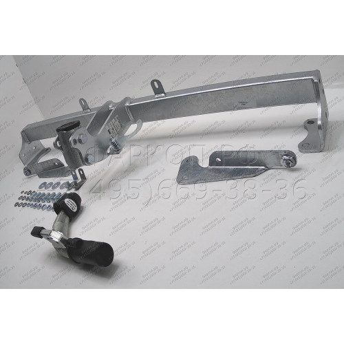 V067C GALIA Полностью оцинкованный фаркоп на Volkswagen Caddy 2004-2020, включая Maxi, включая 4WD. Подрозетник убирается за бампер. Тип шара: C (горизонтальный съемный). Установка без выреза бампера. Нагрузки: 1650/80 кг, масса фаркопа 16,37 кг